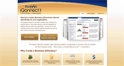 Desktop Screenshot of iqonnect.net